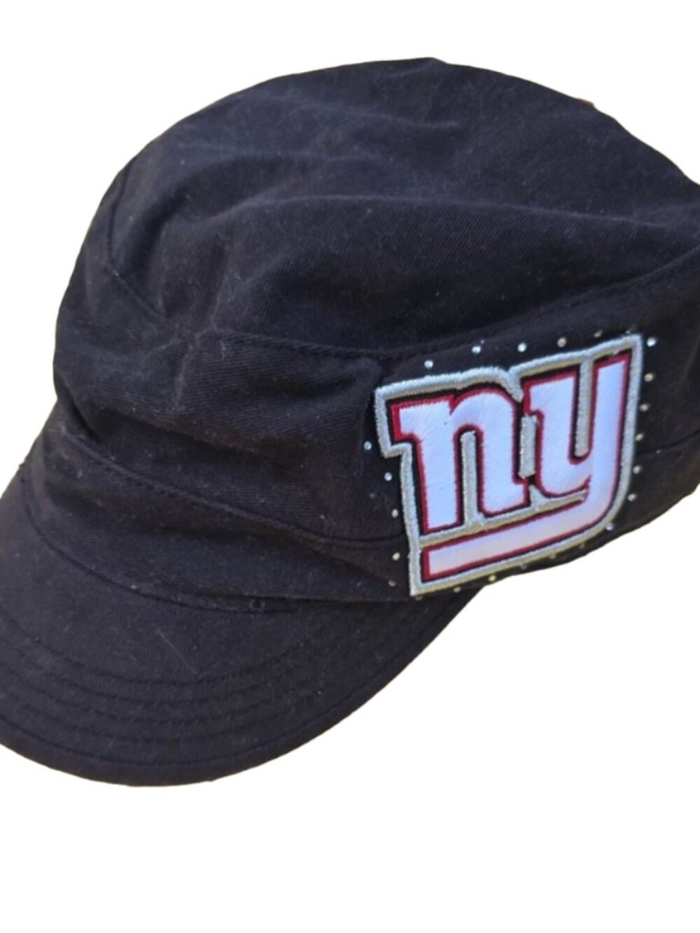 '47 Brand NFL NY Giants Women's Military Style Embroidered Cap w/ Rhinestones